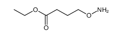 4-aminooxy-butyric acid ethyl ester Structure