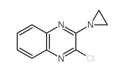 Quinoxaline,2-(1-aziridinyl)-3-chloro-结构式