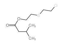 2-(2-chloroethylsulfanyl)ethyl 3-methylbutanoate picture