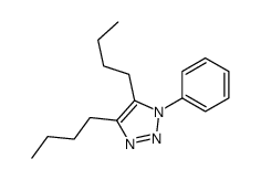 4,5-dibutyl-1-phenyltriazole结构式
