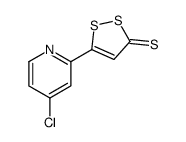 5-(4-chloropyridin-2-yl)dithiole-3-thione Structure