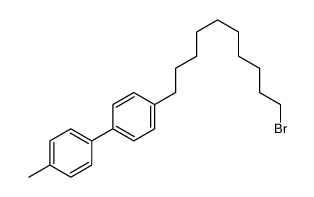 1-(10-bromodecyl)-4-(4-methylphenyl)benzene结构式