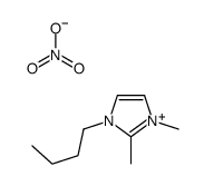 1-Butyl-2,3-Dimethylimidazolium Nitrate structure