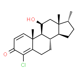 4-chloro-11-hydroxy-17-methylandrosta-1,4-dien-3-one picture