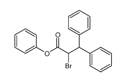 phenyl 2-bromo-3,3-diphenylpropanoate Structure