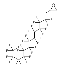 (2,2,3,3,4,4,5,5,6,6,7,7,8,8,9,9,10,10,11,11,12,12,13,13,13-pentacosafluorotridecyl)oxirane Structure