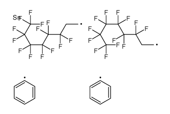 diphenyl-bis(3,3,4,4,5,5,6,6,7,7,8,8,8-tridecafluorooctyl)stannane结构式