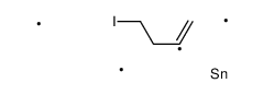 4-iodobut-1-en-2-yl(trimethyl)stannane Structure