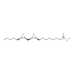 CIS-9:10,12:13-DIEPOXYSTEARIC ACIDMETHYL ESTER结构式