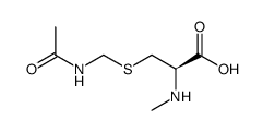 H-NMe-Cys(Acm)-OH结构式