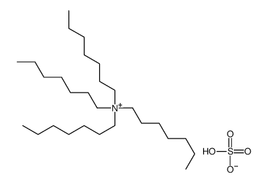 TETRAHEPTYLAMMONIUM HYDROGEN SULFATE structure