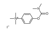 (p-Hydroxyphenyl)trimethylammonium iodide dimethyl carbamate (ester) structure