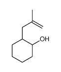 (1R,2S)-2-(2-methylprop-2-enyl)cyclohexan-1-ol结构式