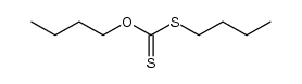 S-butyl O-butyl dithiocarbonate Structure