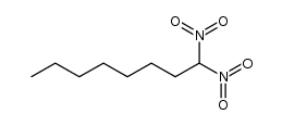1,1-dinitro-octane Structure