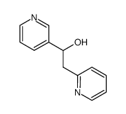 2-[2]pyridyl-1-[3]pyridyl-ethanol结构式