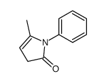 5-methyl-1-phenyl-1,3-dihydro-pyrrol-2-one结构式