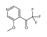 2,2,2-trifluoro-1-(3-methoxypyridin-4-yl)ethanone结构式