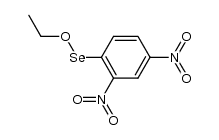 2,4-dinitro-benzeneselenenic acid ethyl ester结构式