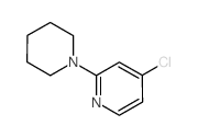 4-Chloro-2-piperidin-1-ylpyridine结构式