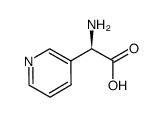 3-Pyridineaceticacid,alpha-amino-,(R)-(9CI) structure