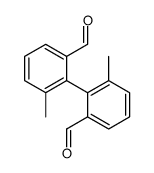 2-(2-formyl-6-methylphenyl)-3-methylbenzaldehyde Structure