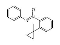 [2-(1-methylcyclopropyl)phenyl]-oxido-phenyliminoazanium Structure