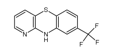 8-trifluoromethyl-10H-benzo[b]pyrido[2,3-e][1,4]thiazine结构式