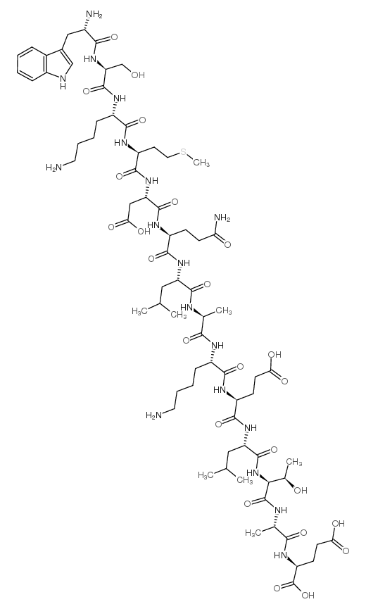 Peptide WE-14 structure
