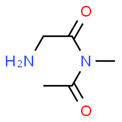 Acetamide, N-acetyl-2-amino-N-methyl- (9CI)结构式