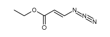 E-ethyl 3-azidoacrylate结构式