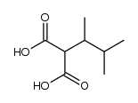 (1,2-dimethyl-propyl)-malonic acid Structure