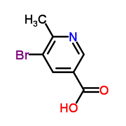 5-Bromo-6-methylnicotinic acid picture