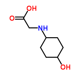 N-(4-Hydroxycyclohexyl)glycine结构式