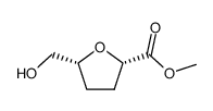 L-erythro-Hexonic acid, 2,5-anhydro-3,4-dideoxy-, methyl ester (9CI)结构式