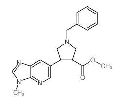 Methyl 1-benzyl-4-(3-methyl-3H-imidazo[4,5-b]pyridin-6-yl)pyrrolidine-3-carboxylate picture