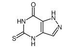 5-thioxo-1,4,5,6-tetrahydro-pyrazolo[4,3-d]pyrimidin-7-one Structure