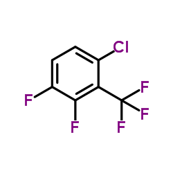 6-Chloro-2,3-difluorobenzotrifluoride结构式