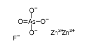 dizinc,trioxido(oxo)-λ5-arsane,fluoride结构式