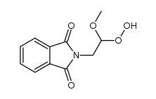 2-(2-hydroperoxy-2-methoxyethyl)isoindoline-1,3-dione Structure