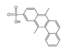 7,12-dimethylbenzo[a]anthracene-10-sulfonic acid结构式