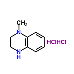 1-Methyl-1,2,3,4-tetrahydroquinoxaline dihydrochloride structure