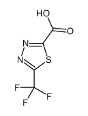5-(trifluoromethyl)-1,3,4-thiadiazole-2-carboxylic acid Structure