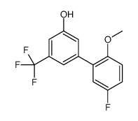 3-(5-fluoro-2-methoxyphenyl)-5-(trifluoromethyl)phenol Structure