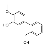 5-[2-(hydroxymethyl)phenyl]-2-methoxyphenol Structure