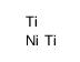 nickel,titanium (2:3) Structure