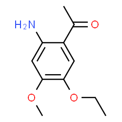 Ethanone, 1-(2-amino-5-ethoxy-4-methoxyphenyl)- (9CI)结构式