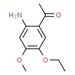 Ethanone, 1-(2-amino-5-ethoxy-4-methoxyphenyl)- (9CI) structure