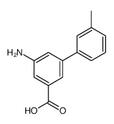 3-amino-5-(3-methylphenyl)benzoic acid结构式