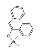 (E)-1,2-diphenyl-1-[(trimethylsilyl)oxy]ethylene Structure